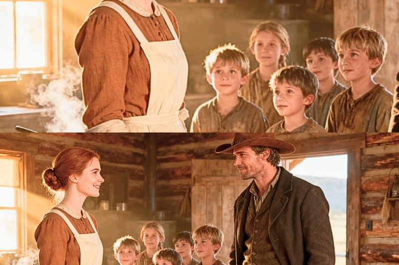 A Widowed Cowboy Hired a Cook—But His Children Began Calling Her “Mom”
