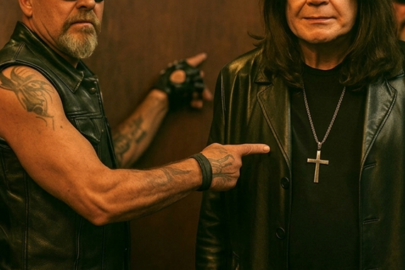 When The Prince of Darkness Met The Kings of the Road: The Unbelievable Day Ozzy Osbourne Faced Down The Hells Angels