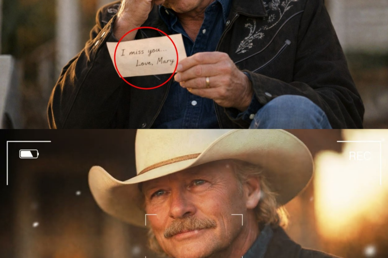 Alan Jackson returns to his hometown and finds an anonymous note on the door of the house where he