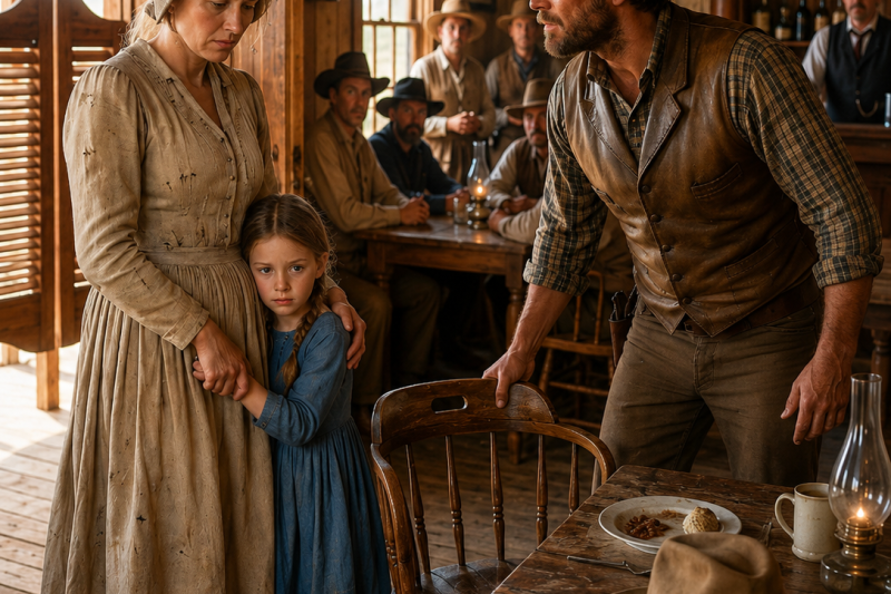 A Widow Asked For a Job To Feed Her Daughter—Then a Lonely Cowboy Changed Her Fate Forever