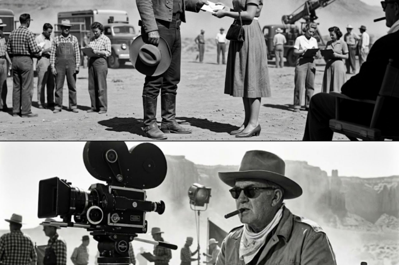 John Ford Saw John Wayne Give His Last Paycheck To A Stuntman’s Widow In 1956 — Then He Cried