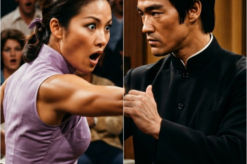 Nora Meow Said She Was Better Than Bruce Lee on Live TV… Then Bruce Lee Asked Her to Prove It