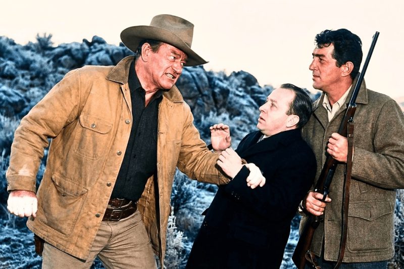 John Wayne Grabbed the Studio Fixer’s Wrist in the Desert — Dean Martin Had Already Won It