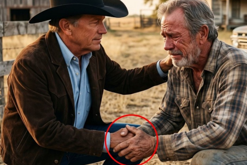 George Strait paid off a HUMBLE veteran’s debt, and the reunion BROKE the internet.