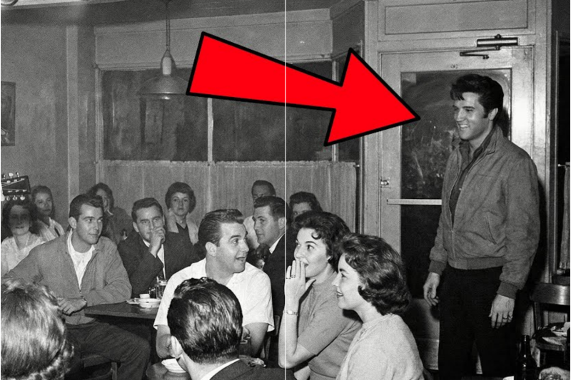 Elvis walked into Johnny Cash concert uninvited — Cash stopped mid-song and said THIS