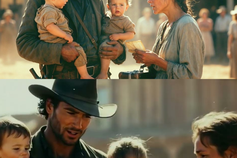 The Mail-Order Bride Was Rejected — Until a Cowboy Whispered, “Be My Children’s Mother”
