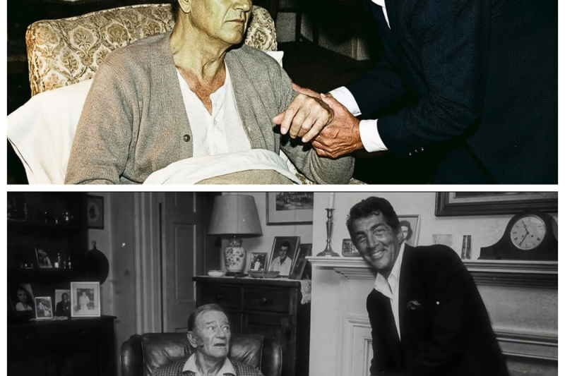John Wayne Was Dying. Dean Martin Walked In And Broke All The Rules.
