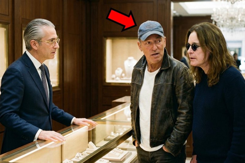 Jeweler Told Bruce Springsteen “You Can’t Afford This Ring” — Then Ozzy Osbourne Stepped In