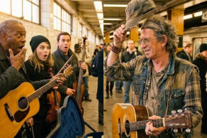 Keith Richards Jammed 4 Hours with Homeless Musicians Revealed İdentity One Asks We Made YOU Better?