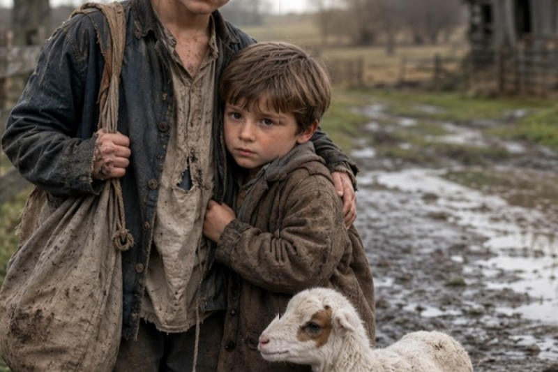 Two Orphan Boys, They Slept in a Ruined Sheep Barn — What the Lamb Revealed