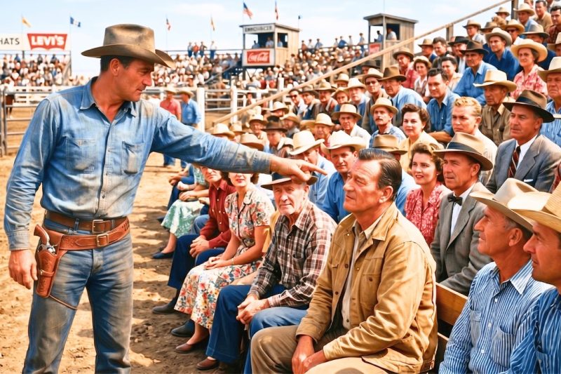 The rapid-fire champion chose a man at random from the crowd… He had no idea that…
