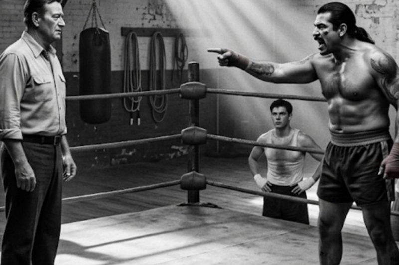 The Secret Lesson of the Duke: How John Wayne Saved a Broken Boxer’s Life