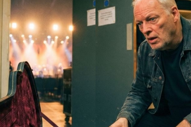 David Gilmour lost his guitar 20 minutes before show—what he did next shocked everyone!