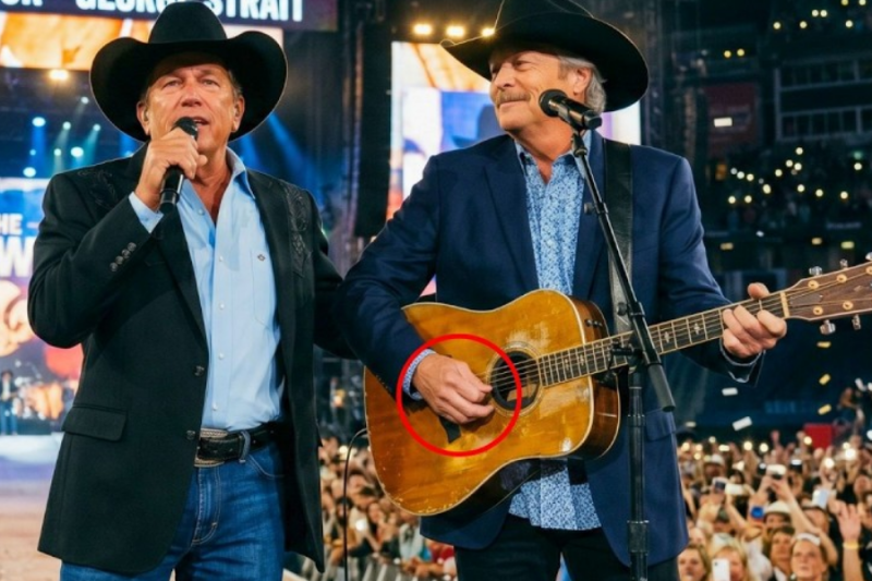 George Strait stopped the show to pay tribute to Alan Jackson, and the moment made everyone CRY.