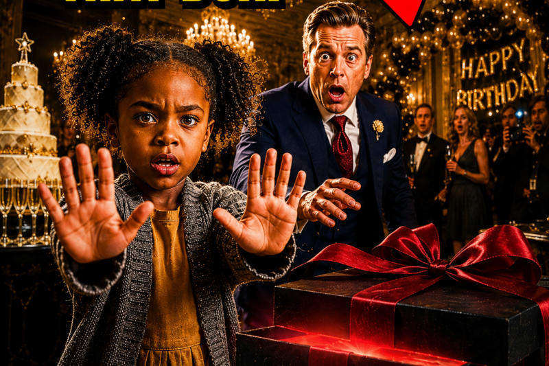 “Don’t Open That Box, Sir” — Black Girl Saves Billionaire at His Birthday Party – And said who did