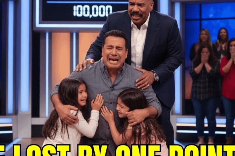 Single father lost $100k by one point — What Steve Harvey did made the audience CRY UNCONTROLLABLY