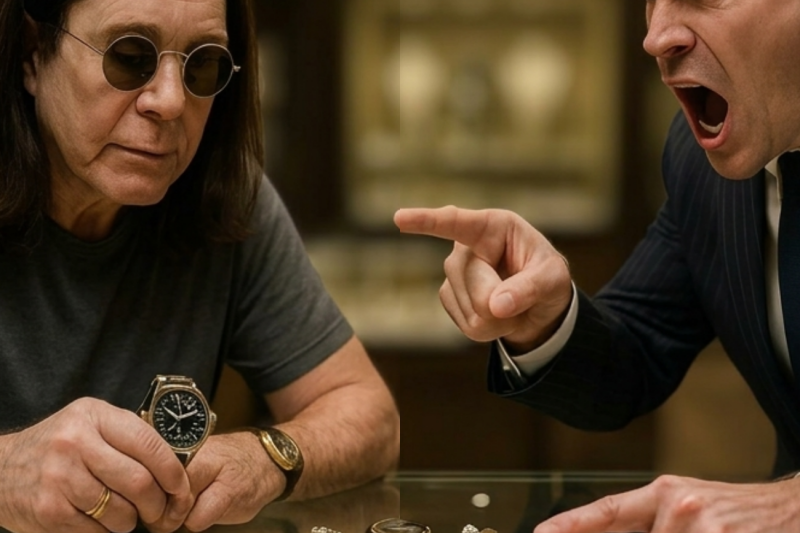 The $4 Million Lesson: How Ozzy Osbourne Schooled an Arrogant Beverly Hills Watch Dealer in Humility