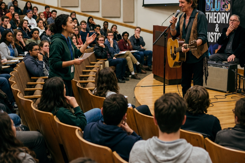 ‘I Think You’re Misunderstanding Blues Theory’ — Student Told This To KEITH RICHARDS By Mistake