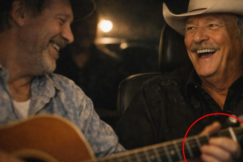 Uber driver played guitar with Alan Jackson — unaware that the record label CEO was in the back seat