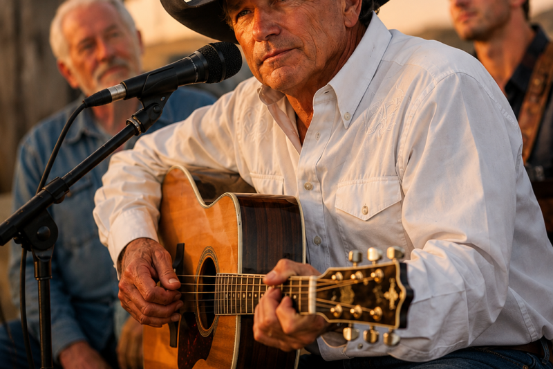 George Strait was told to sing something SIMPLE — then he TOUCHED EVERYONE’S SOUL with an