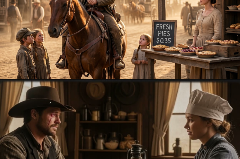 A lonely cowboy bought all of her cakes and asked her to bake them only for him.