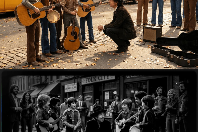 BOB DYLAN Found Kids Singing His Songs — WHAT He Did Next Was Pure Magic