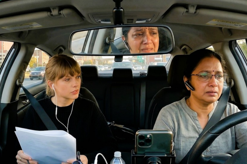 Uber Driver Picks Up Taylor Swift — What She Hears Through Bluetooth Will Make You CRY Forever