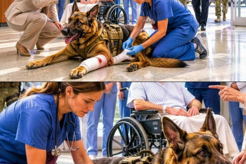 They Fired a Nurse for Saving a Military K9… Then Navy SEALs Stormed the Hospital