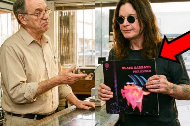 He Told Ozzy Osbourne “You Can’t Afford This Signed Record” — But The Signature Was Ozzy’s Own
