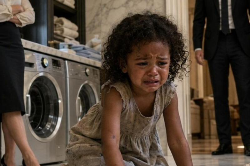 No One Helped the Maid’s Toddler Living Like a Slave… Until a Billionaire Changed Her Life Forever