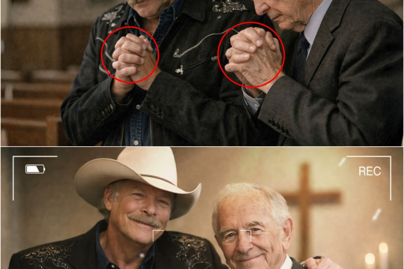 Alan Jackson reunites with the pastor who prayed with him before his first concert — and what he…