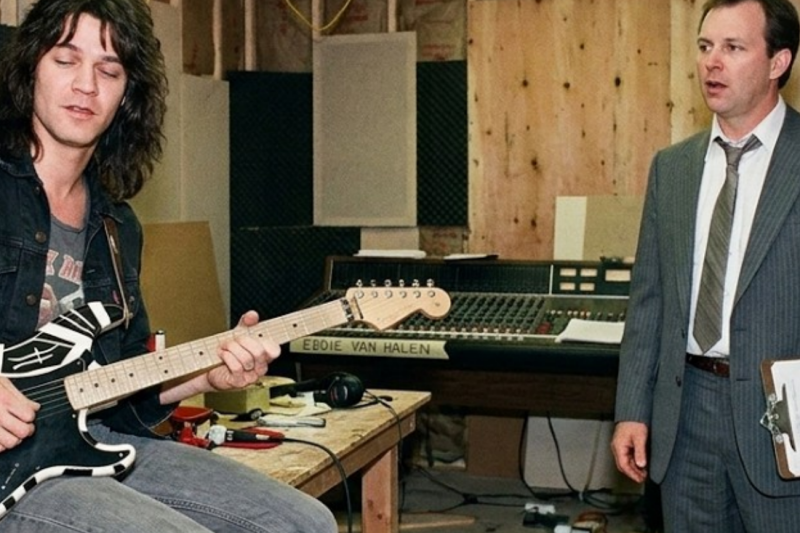 The Day Eddie Van Halen Let an Insurance Adjuster Value His Guitars at $200—Then Turned On the Amplifier