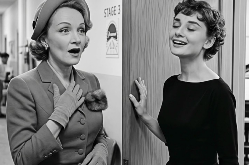 Marlene Dietrich FROZE Listening to Audrey Hepburn Sing Alone — What She Whispered BROKE Hollywood