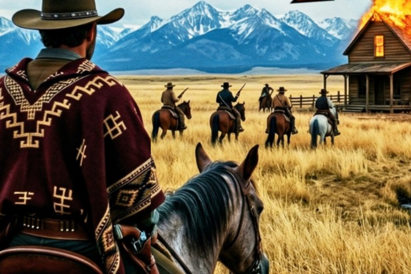 They Were Burning the Ranch When the Nameless Gunman Rode In… They Shouldn’t Have Let Him See That