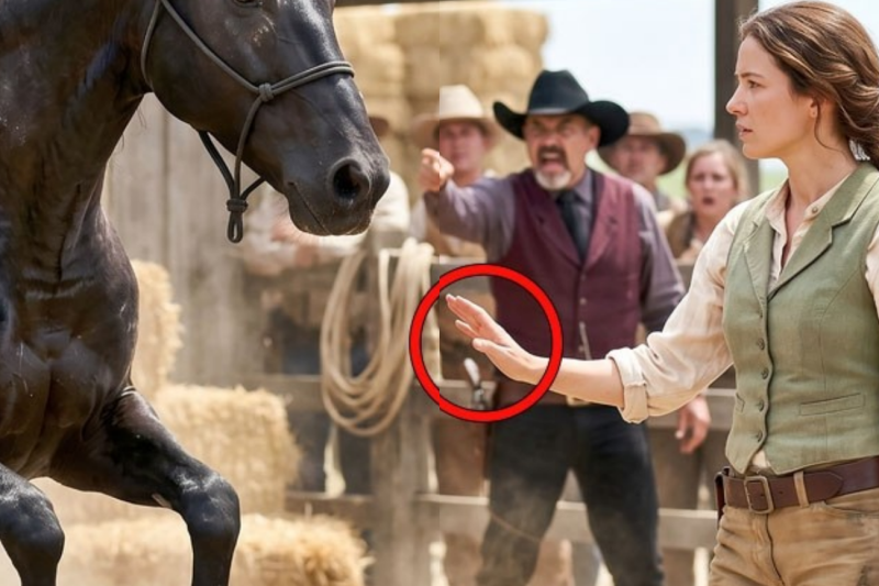 The Most Dangerous Horse Obeyed No One—Until A Quiet Young Woman Stepped Forward