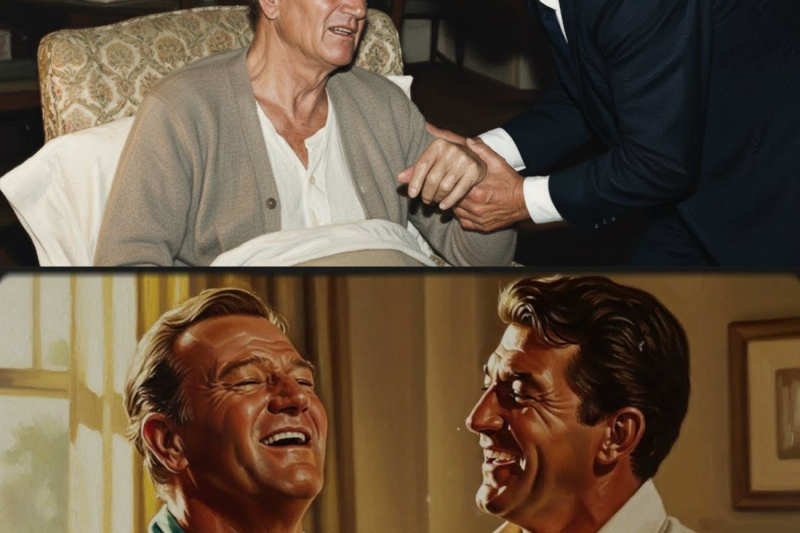 Everyone Pitied John Wayne As He Died — Dean Martin Did Something NO ONE Else Would