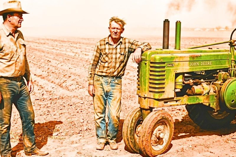 Two experts spent 17 days with a broken-down tractor: John Wayne fixed it in 4 minutes for 40 cents…
