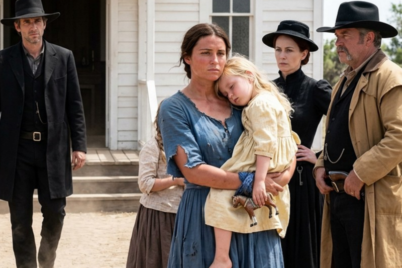 The Outlaw’s Widow Brought His Daughter Home, Then the Widowed Rancher Waited for Her Answer