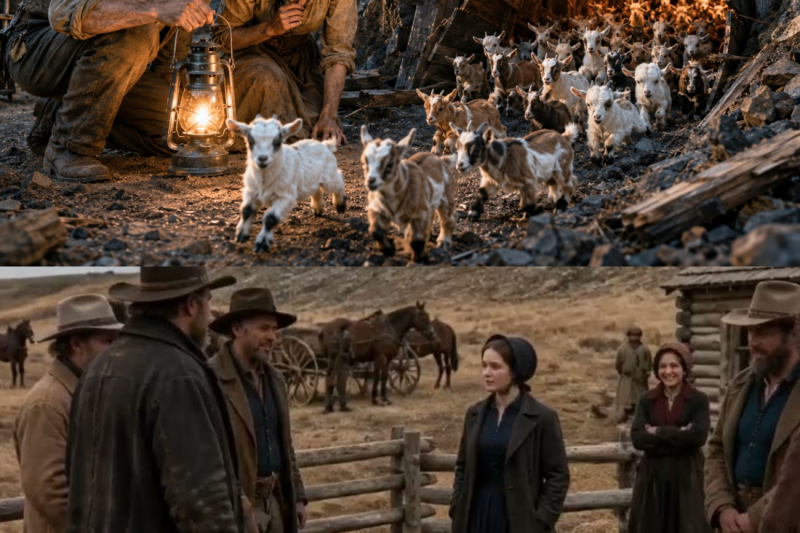 They Found 68 Tiny Goats Inside an Abandoned Coal Tunnel — Everyone Laughed Until Winter Came
