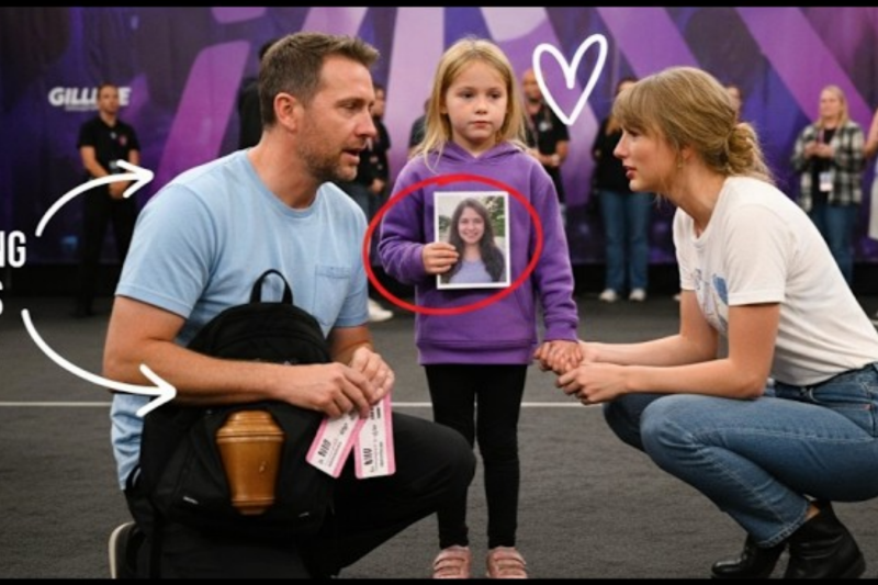 Widowed Dad Brings Dead Wife’s Ashes to Concert — Taylor Swift’s Response Made Heaven CRY