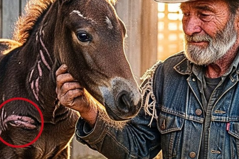 Broken Veteran Bought Wild Foal With Scars For Only $2 — 8 Months Later, It Made Him A Champion
