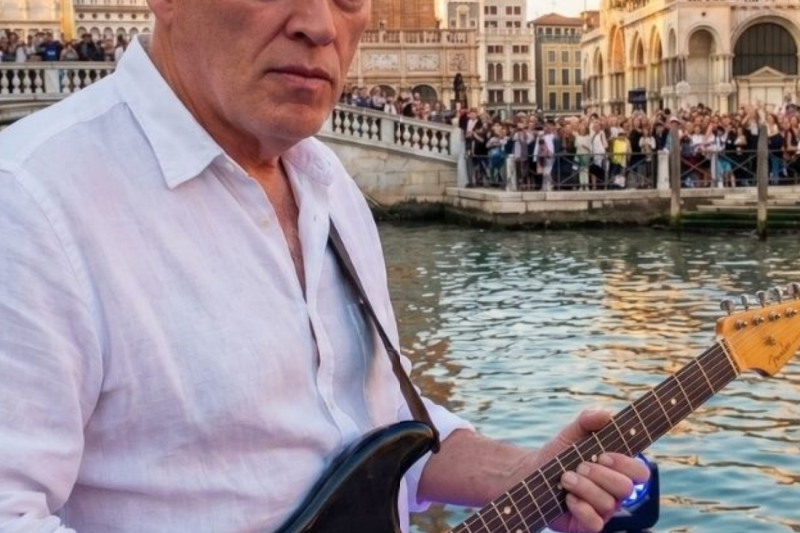 Symphony on the Water: How David Gilmour’s Impossible Floating Stage in Venice Redefined the Boundaries of Live Rock Music