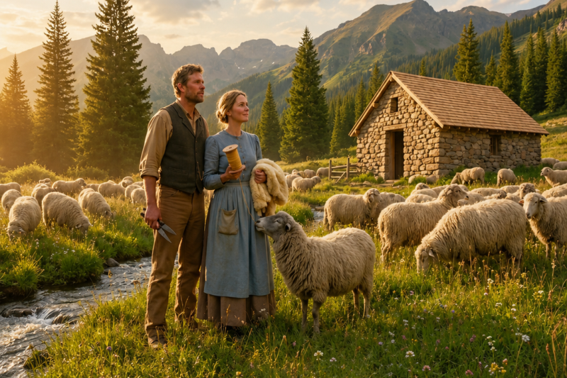 The lost flock in the mountains changed their lives forever
