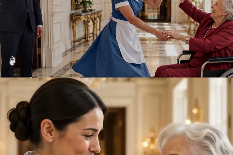 Millionaire Came Home by Surprise…and What the Maid Was Doing with His Mother Left Him in Shock