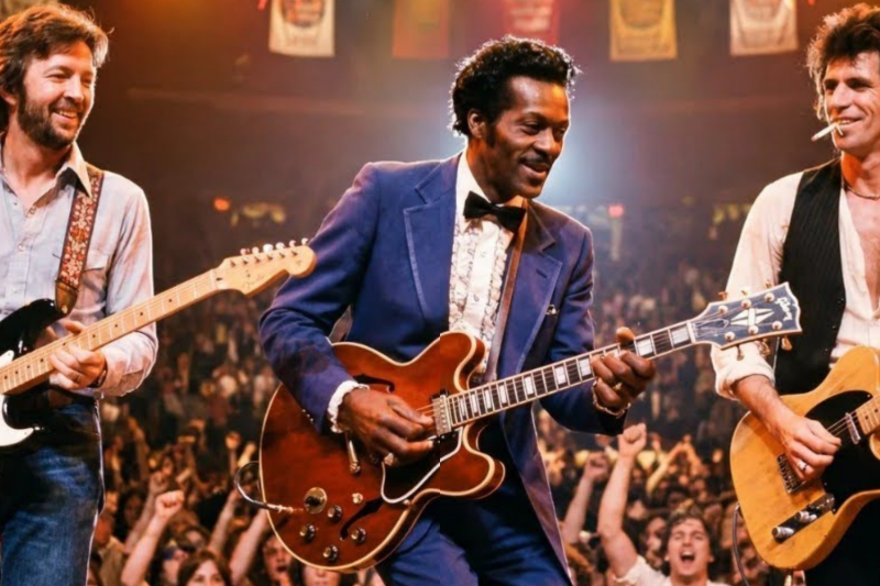 Three Guitar Gods, One Stage, Chuck Berry Leading – The Most EPIC Night in Rock History