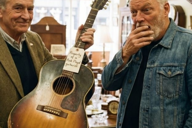 When the Legend Walked In: A Guitar Dealer’s Unbelievable Encounter with Pink Floyd’s David Gilmour
