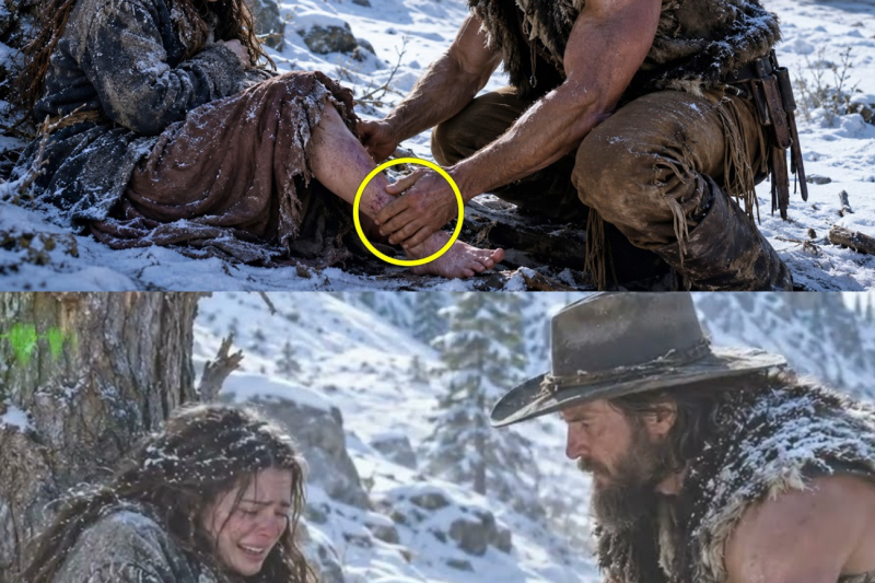 Frontier Girl Were Left To Die By Her Cruel Father Until a Mountain Man Found and Rescued Her