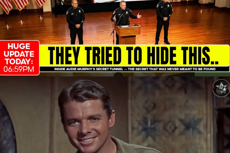 The Secret Tunnel of Audie Murphy: The Hidden Agony of America’s Greatest Hero