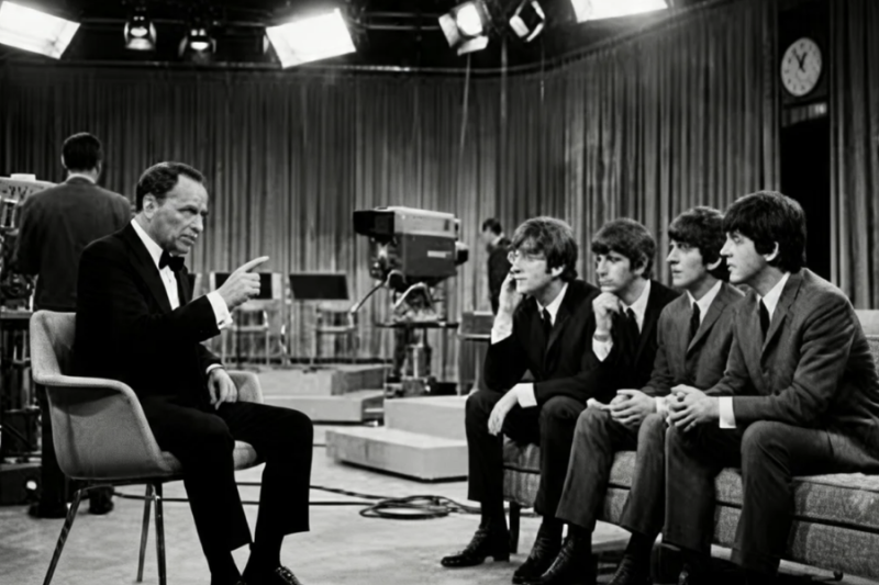 Frank Sinatra Called The Beatles A Gimmick On Live TV—Then John Lennon’s Response Changed Everything