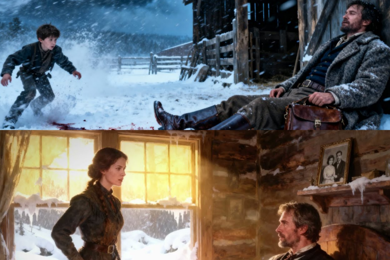 Poor Widow and Her Kids Saved Dying Rich Cowboy, Unaware He Will Change Their Lives Forever!